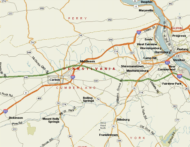 carlisle penndot county