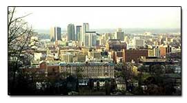 View of Birmingham AL