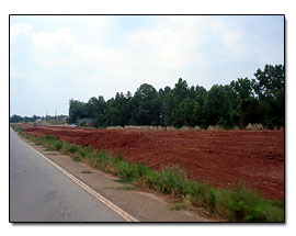 Georgia's red clay soil