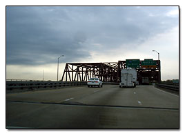 Mississippi River bridge on I 80