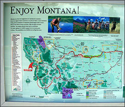 Enjoy Montana sign