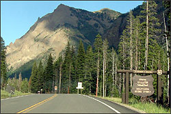 Gallatin Montana sign