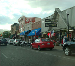 West Yellowstone gift shop