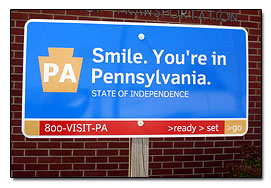 Smile You're in Pennsylvania